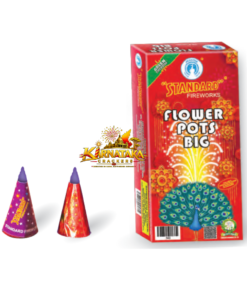 Flower Pots Big Gold (10 Pcs)