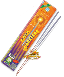 Gold Sparklers (15 CM 10 Pcs)