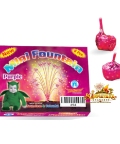 Mini Fountain - Purple (6 Pcs)