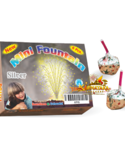 Mini Fountain - Silver (6 Pcs)