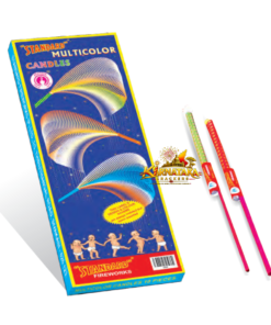 Multi Colour Candles (10 Pcs)