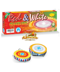 Red & White Chakkars (10 Pcs)