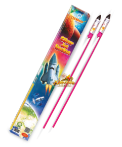 Silver Jet Rockets (10 Pcs)